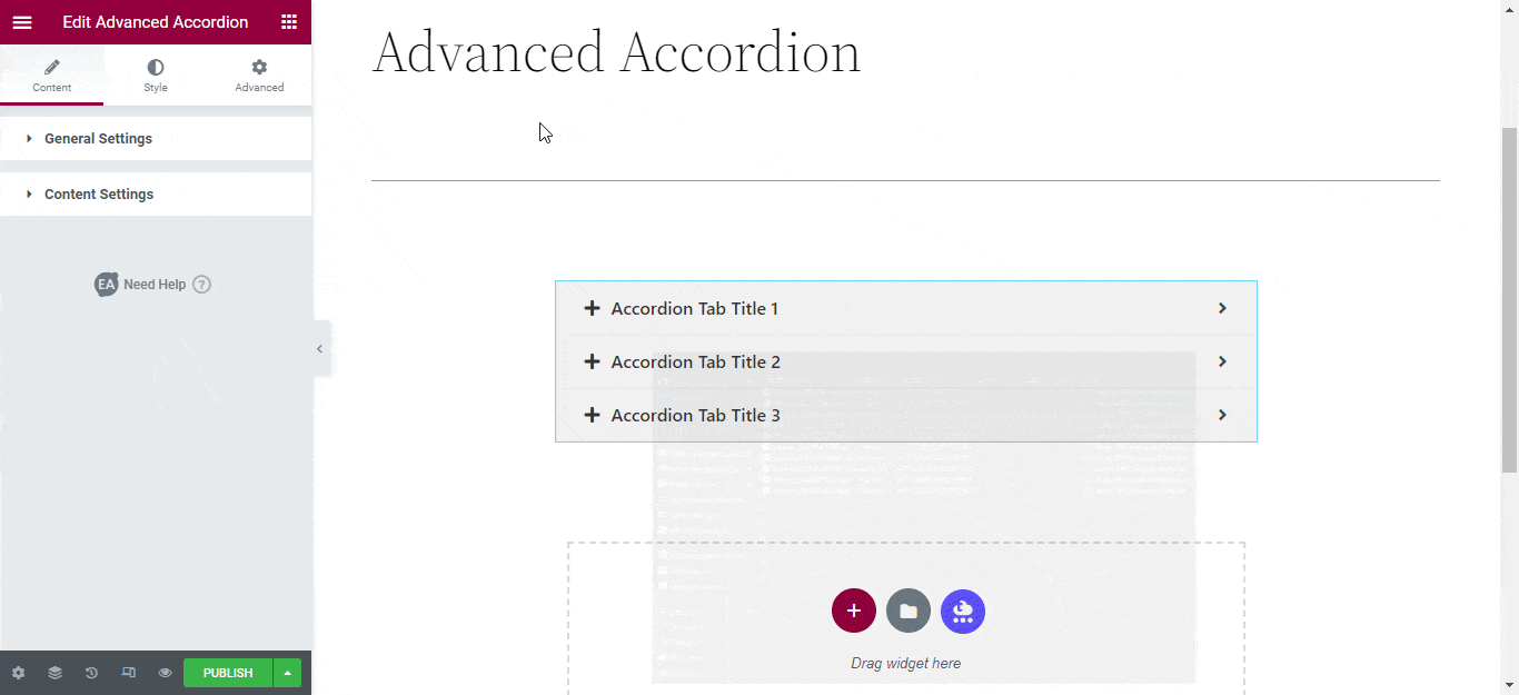 EA Advanced Accordion