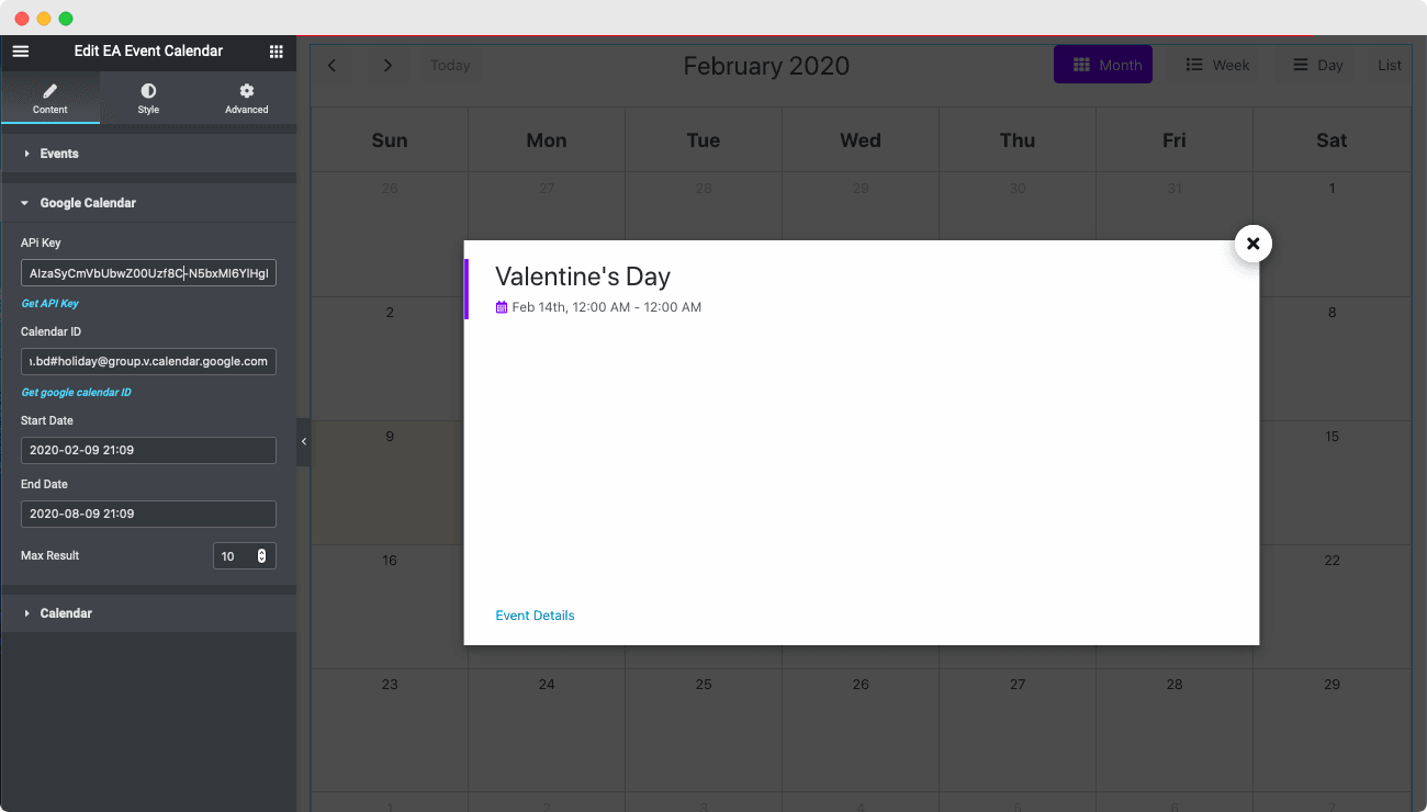 Introducing EA Event Calendar: Showcase Your Upcoming Events Easily