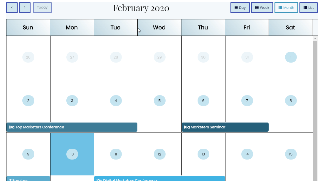 EA Event Calendar Integration: The Event Calendar WordPress Plugin 8