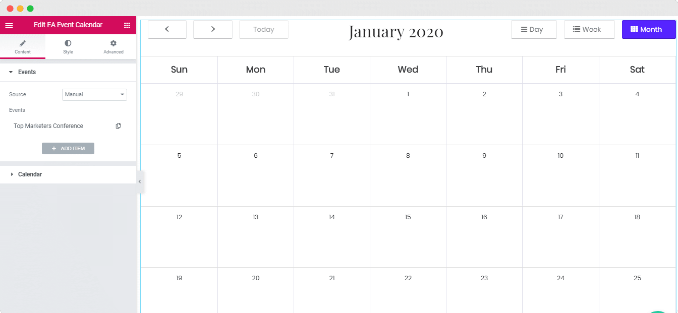 EA Event Calendar Integration With The Event Calendar Plugin EA Event Calendar Integration With The Event Calendar Plugin