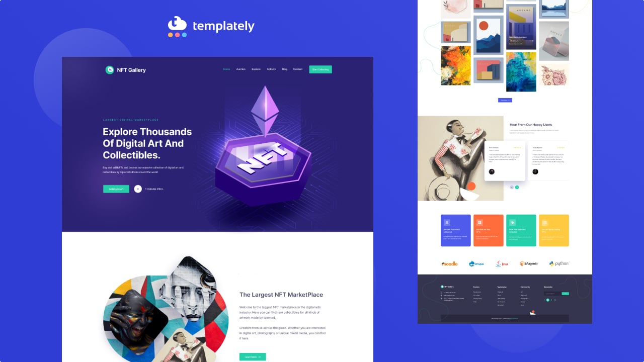 How to Create Your Own NFT Marketplace Website Within 5 Minutes 3 nft marketplace website