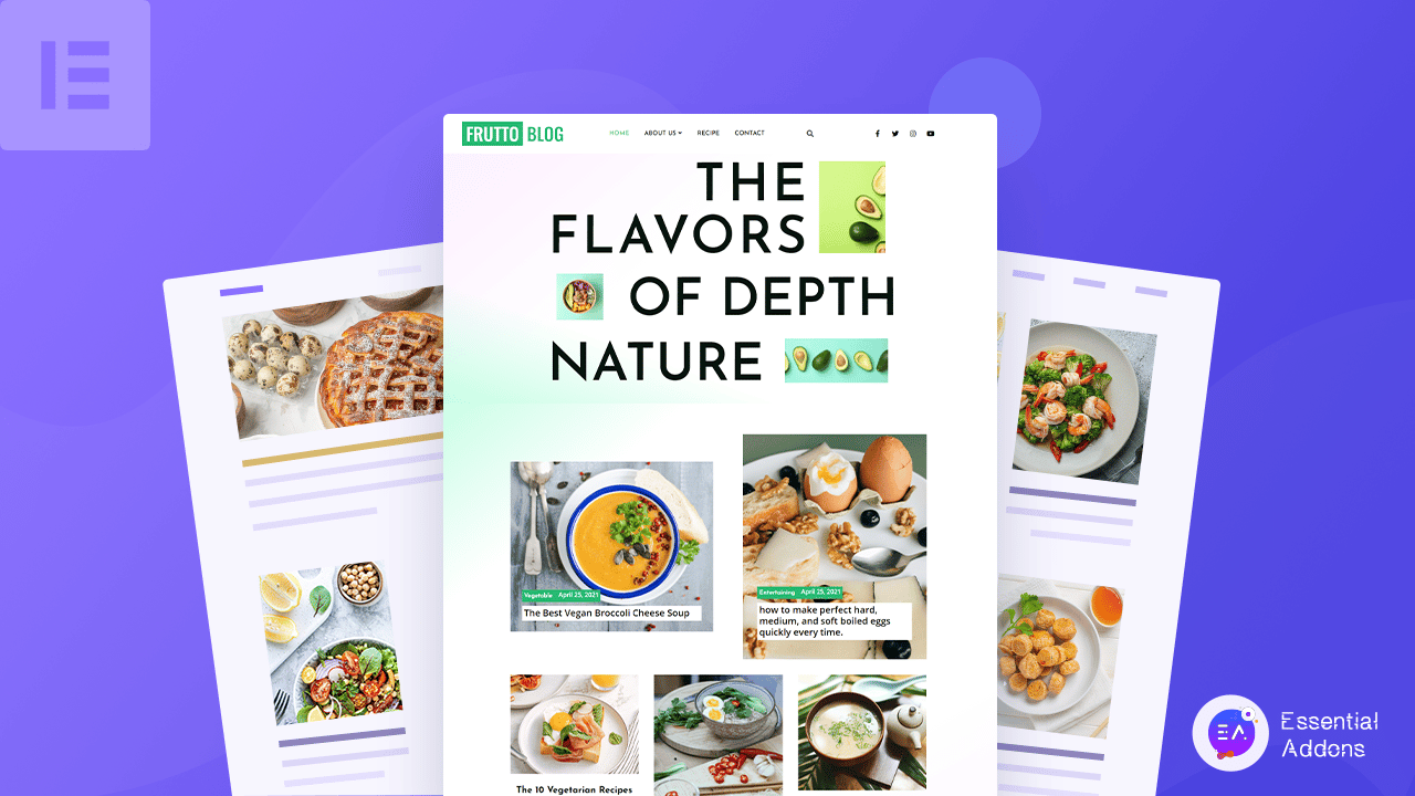 best food blog templates for wordpress