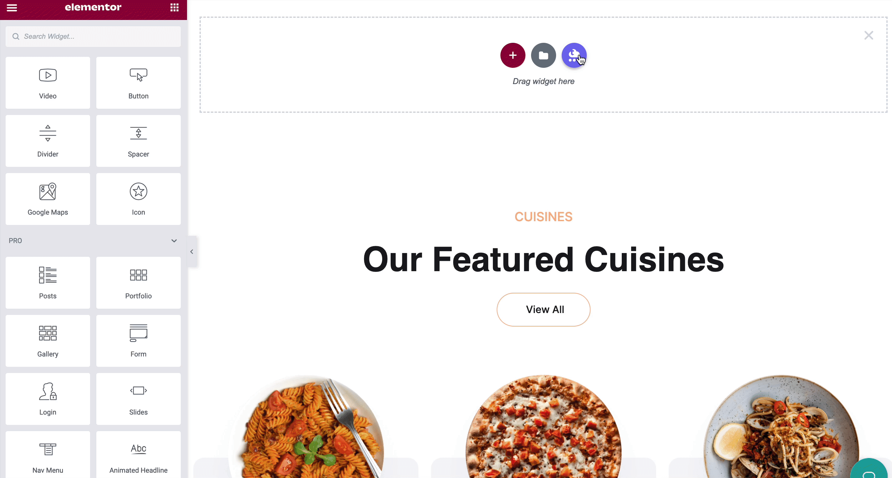 Italian Restaurant Website