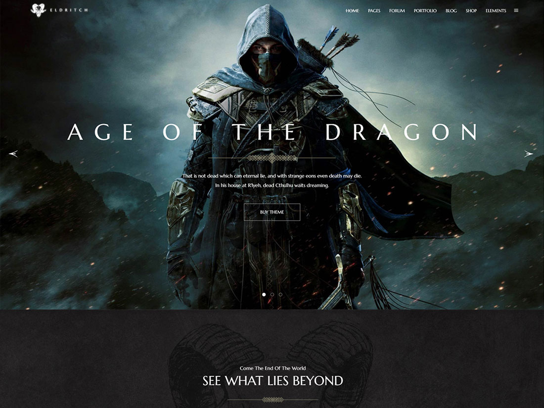 GameZone - Gaming Website Template For Elementor by sabbirmc for  WPDeveloper on Dribbble