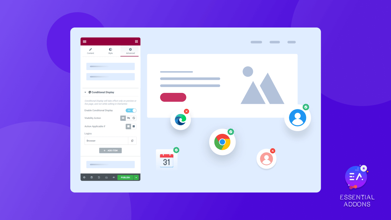 Conditional Display In Elementor