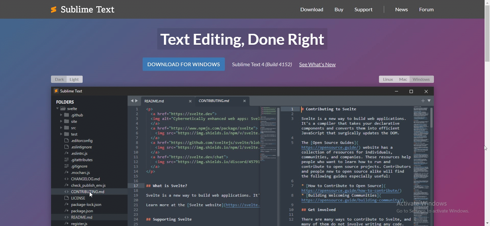 Best Code Editor