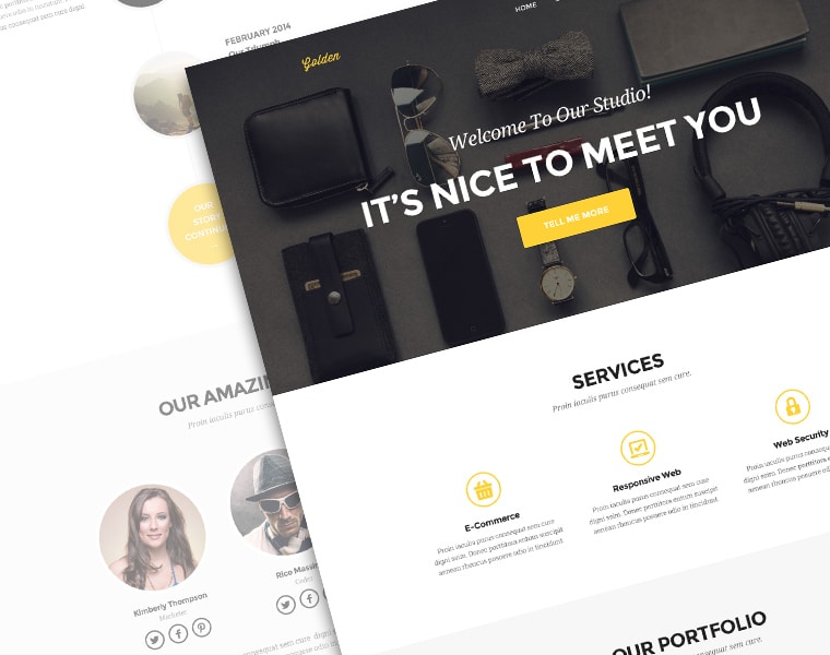 Home Beta 9 Elementor templates