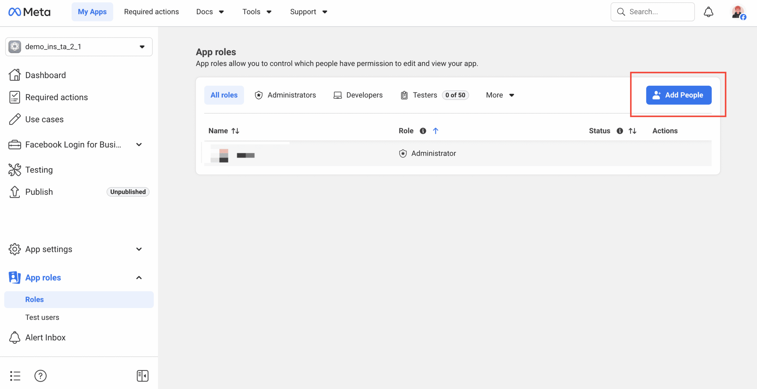 Instagram Feed 9 Add People for tester