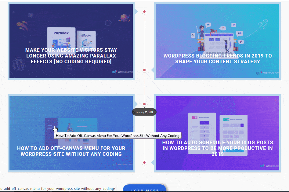 Post Timeline | Essential Addons for Elementor