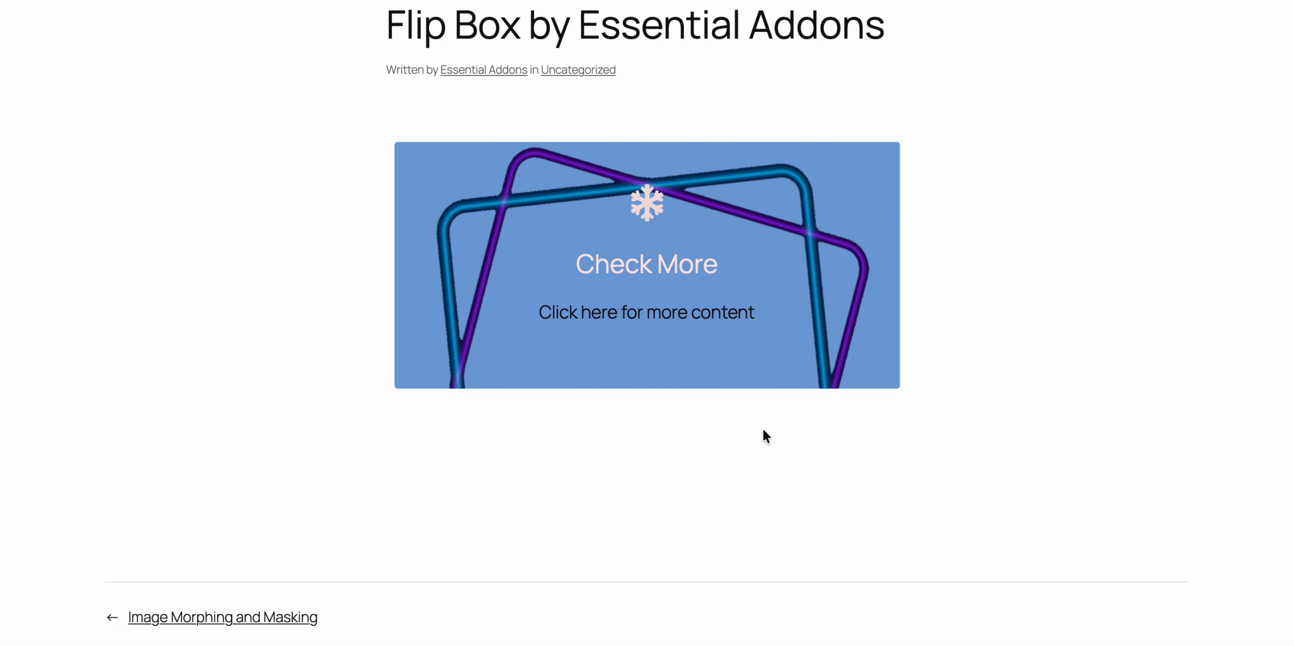 EA Flip Box 9 Final Outcome of Flipbox