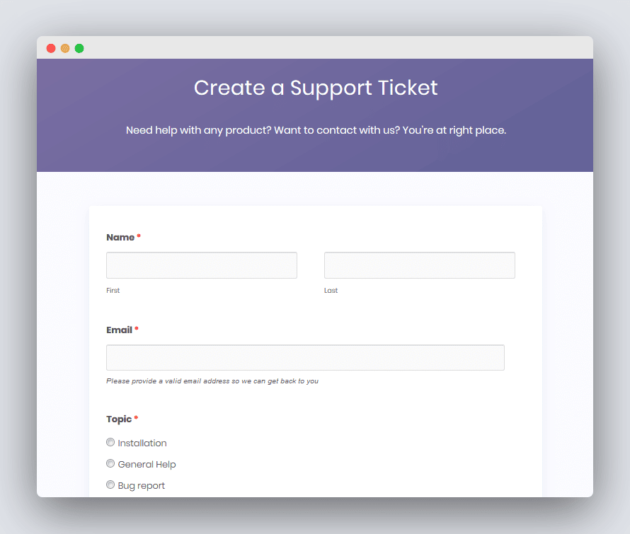 essential addons support