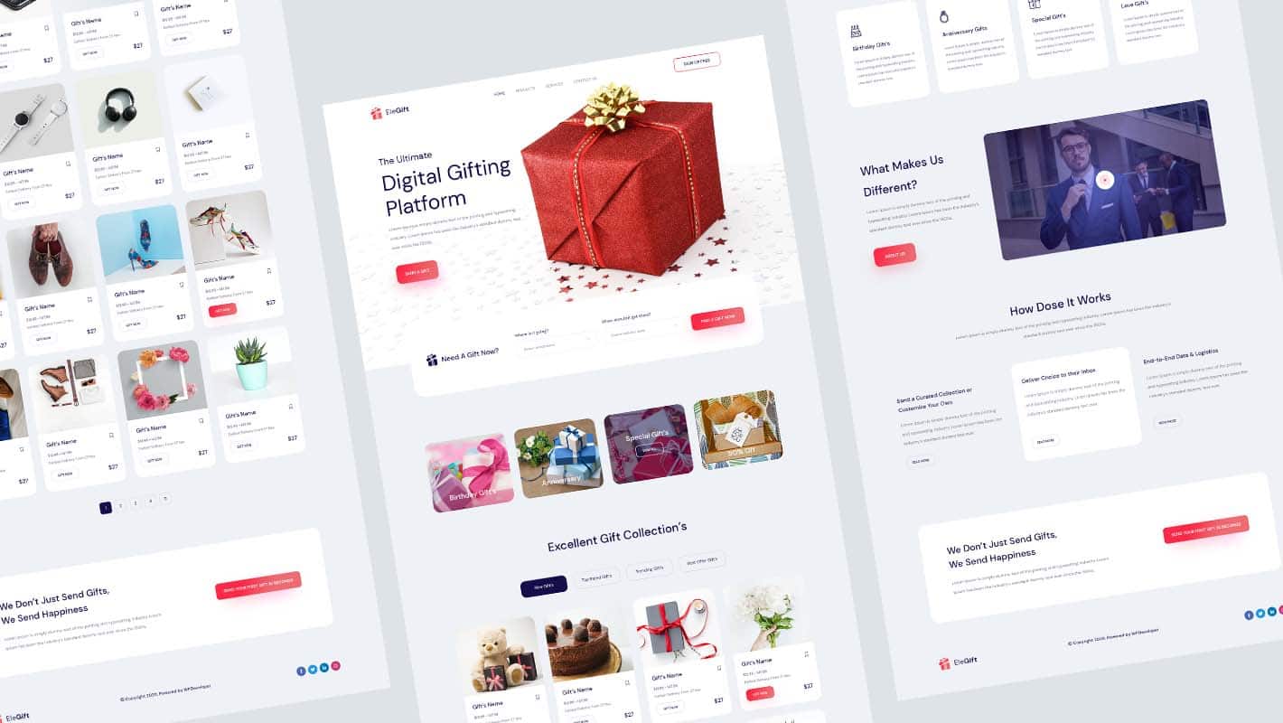 WooCommerce gift shop