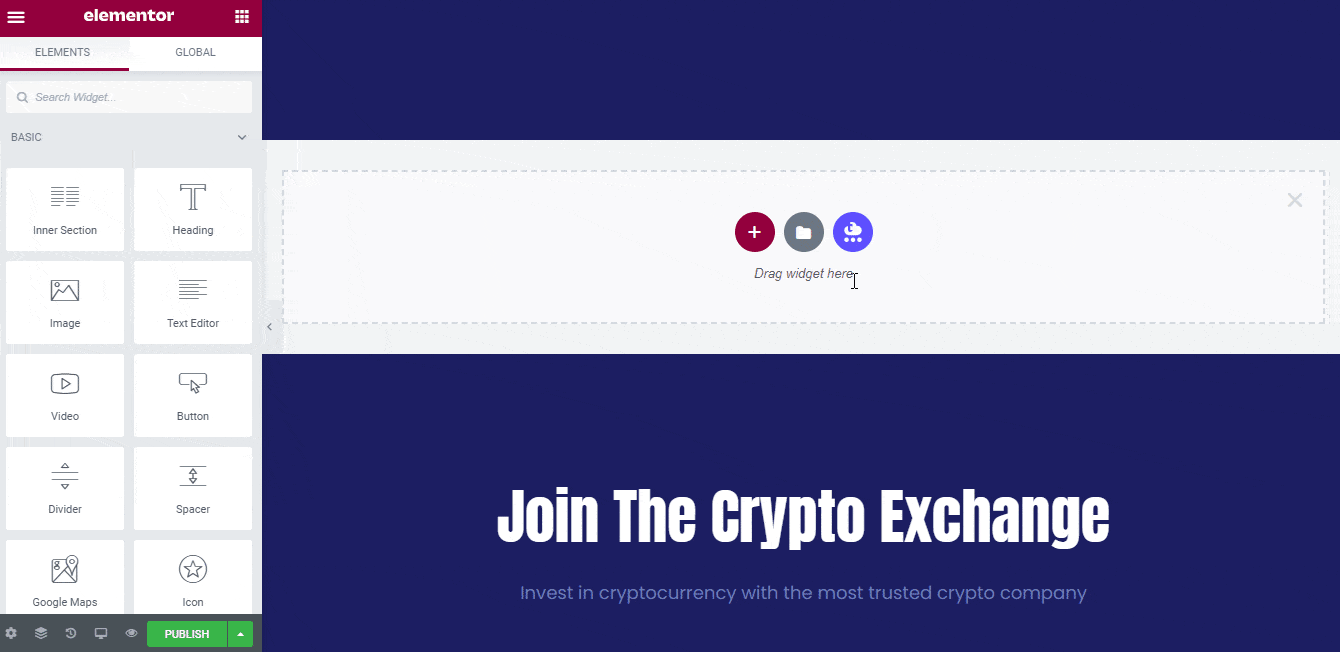 Cryptocurrency Website