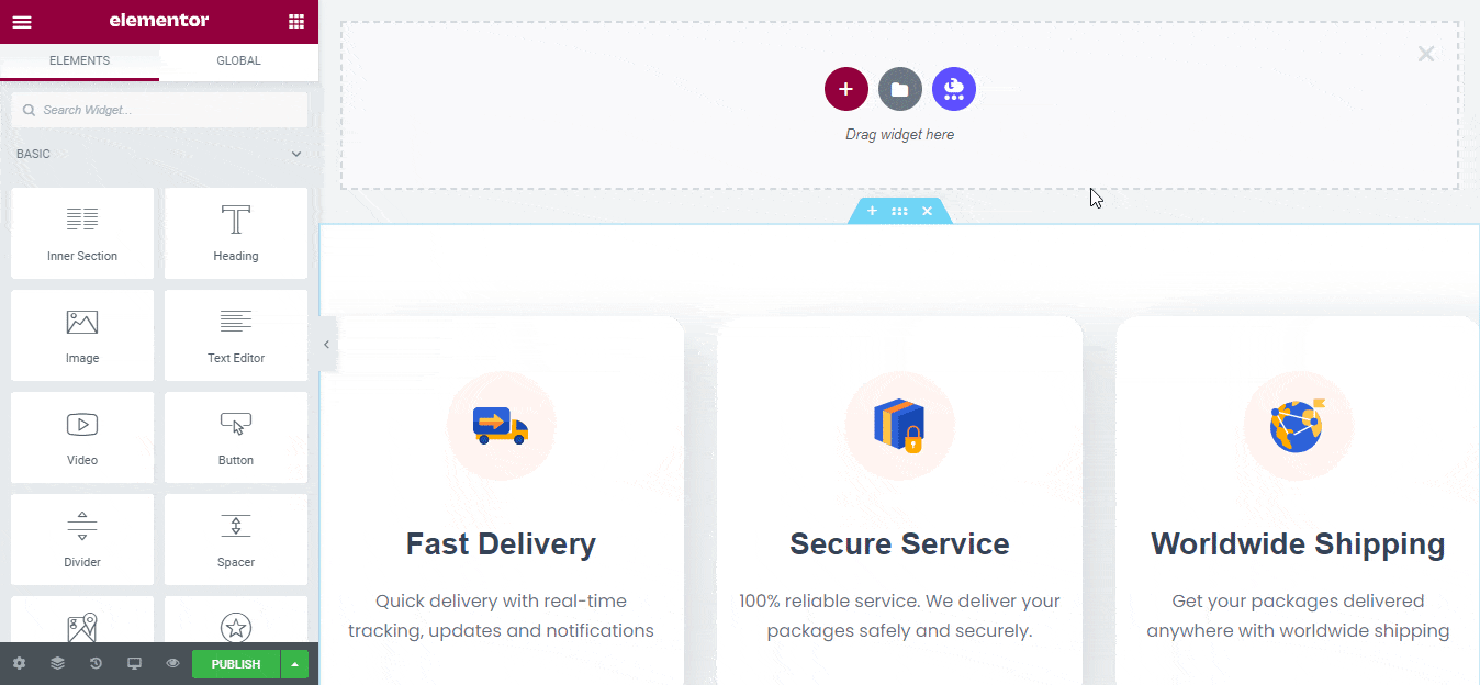 Delivery Service Website