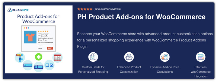 PH Product Add-ons for WooCommerce