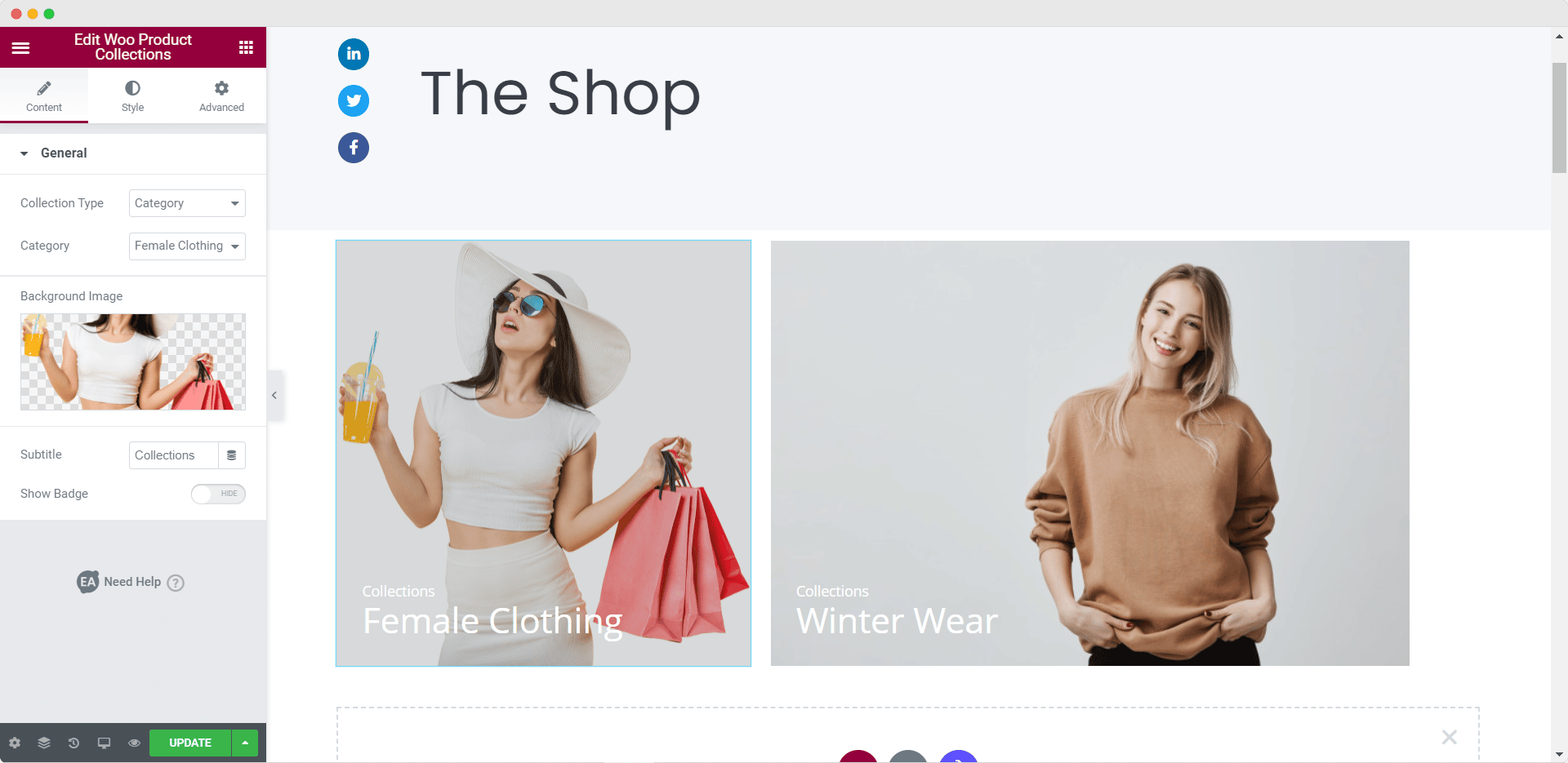 Elementor WooCommerce