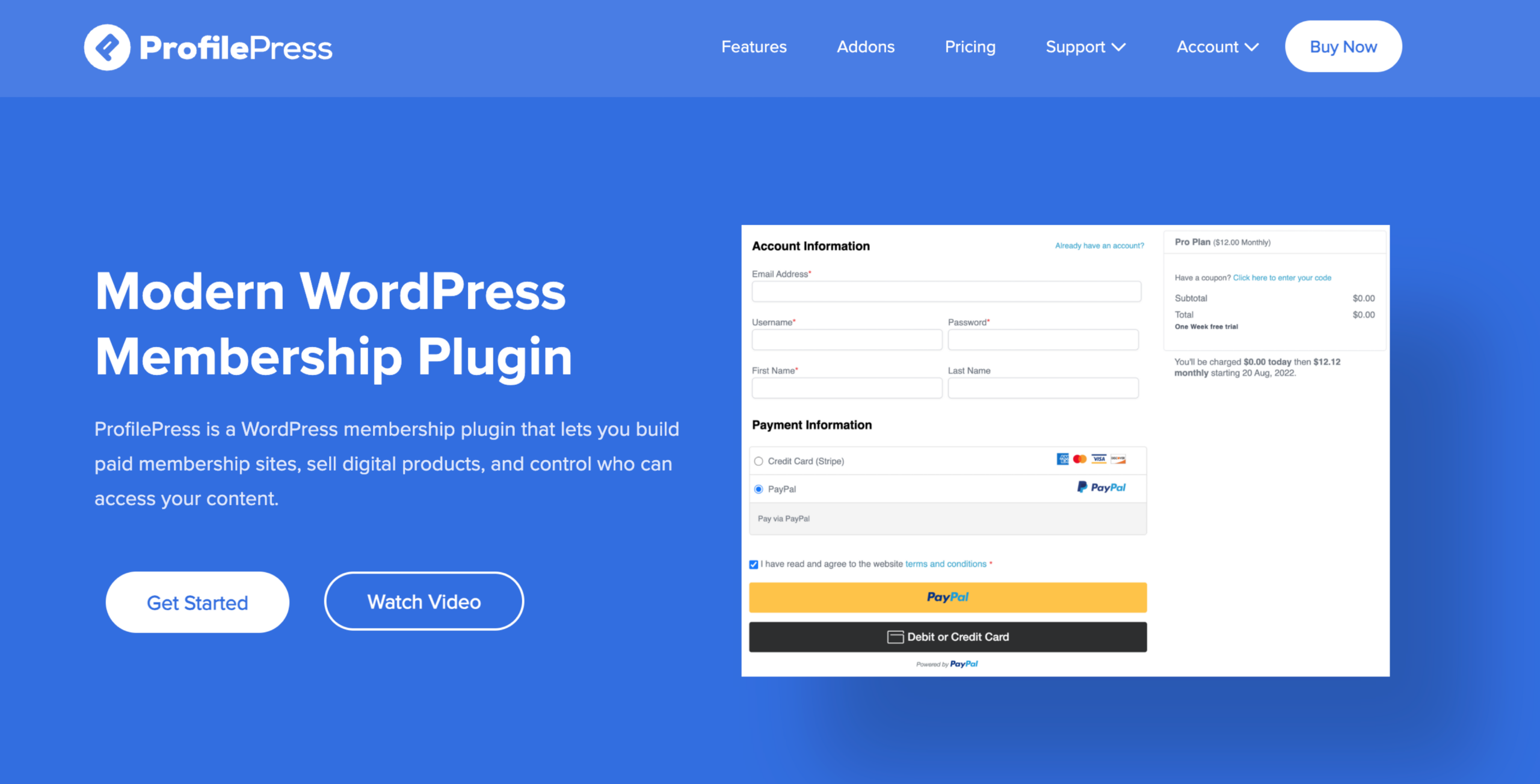ProfilePress - WordPress Membership Plugin