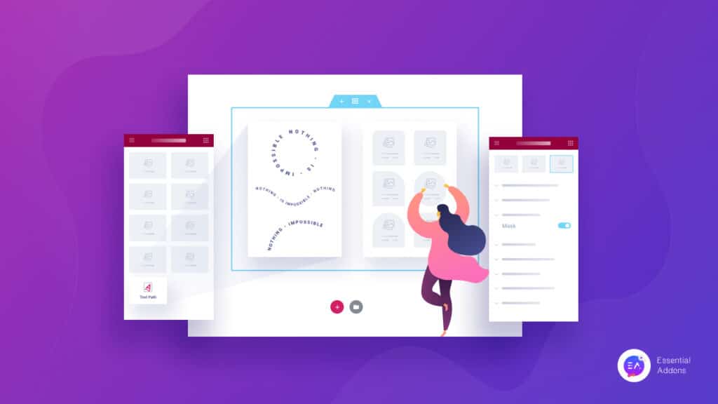 Elementor: Text Path, Mask Layer Features & More