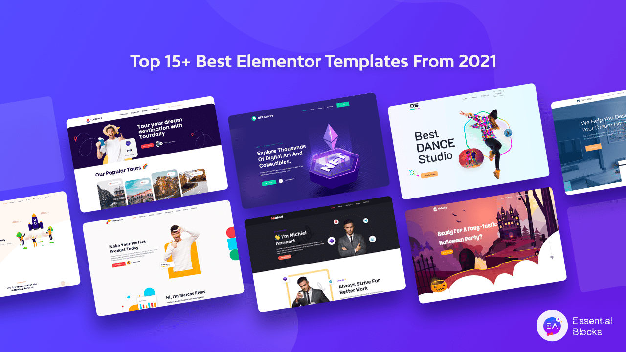 Best Elementor templates