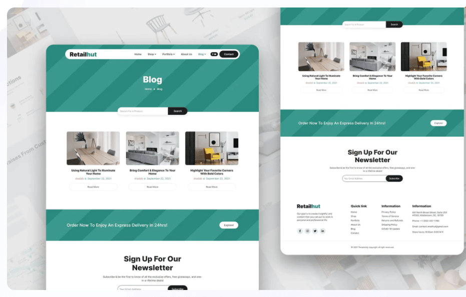How To Start A Retail Store Website Using A Ready WordPress Template ...