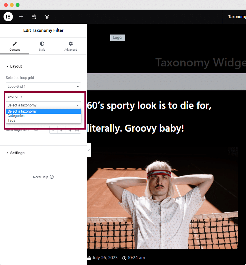 How To Filter Listings With Elementor Taxonomy Filter Widget