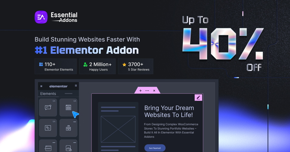 Best Elementor Black Friday Deals 2025 For Users: What You Need to Buy [Up To $120 Off] 1