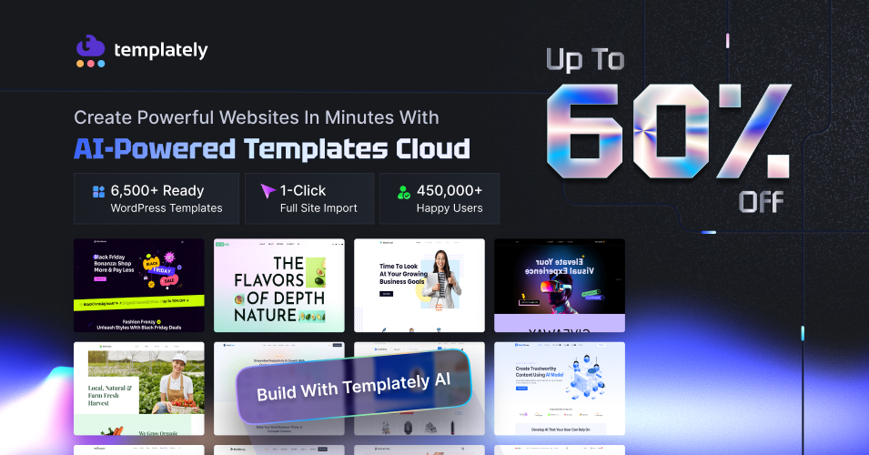 Templately black friday 2025 deals