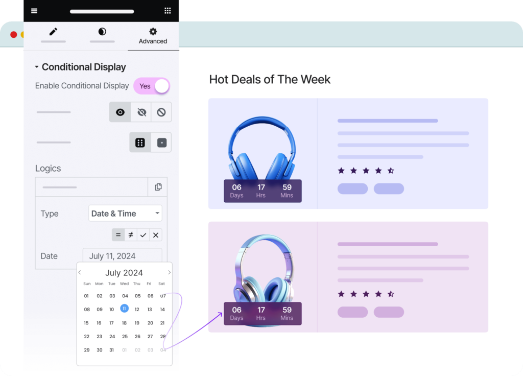 Conditional Display 8