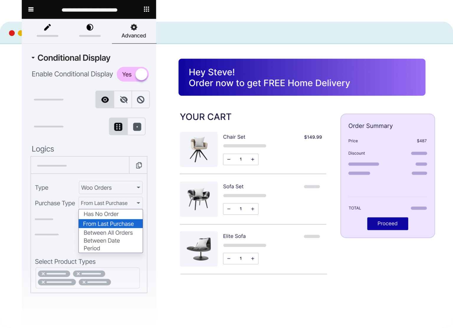 Conditional Display | Essential Addons for Elementor