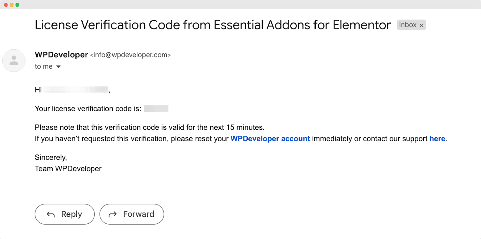 Verify Essential Addons PRO