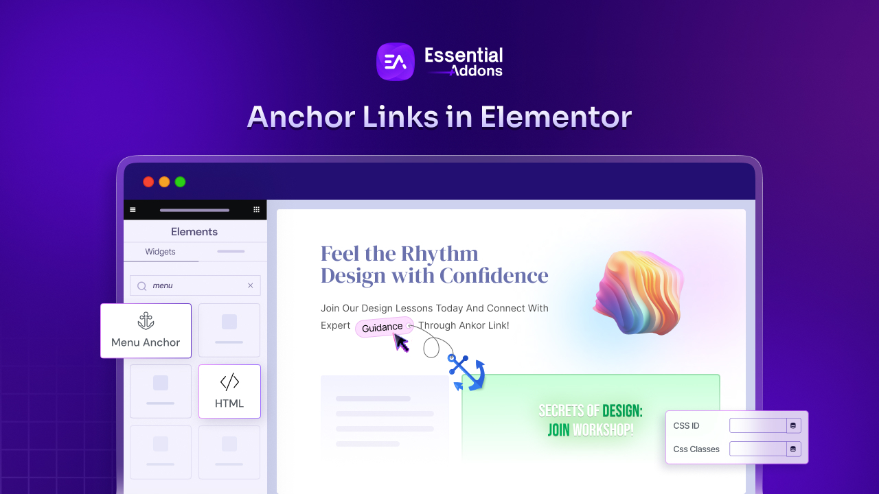 Add Anchor Links