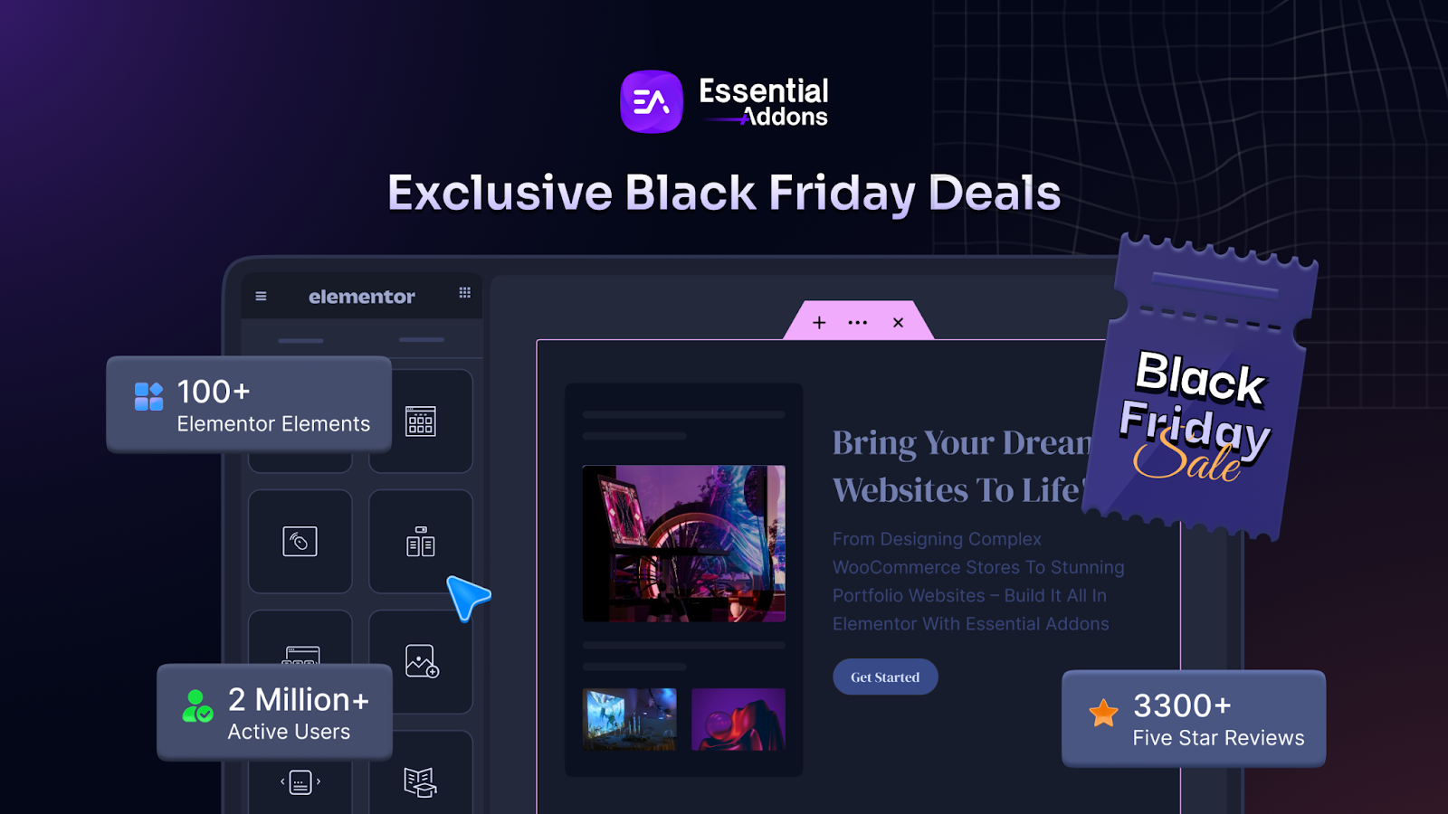 Black Friday Deals on Essential Addons