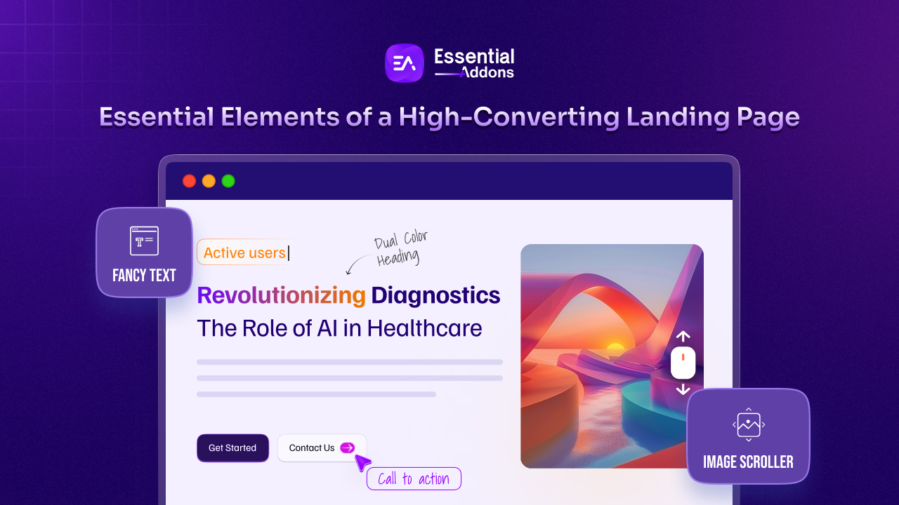 High Converting Landing Page