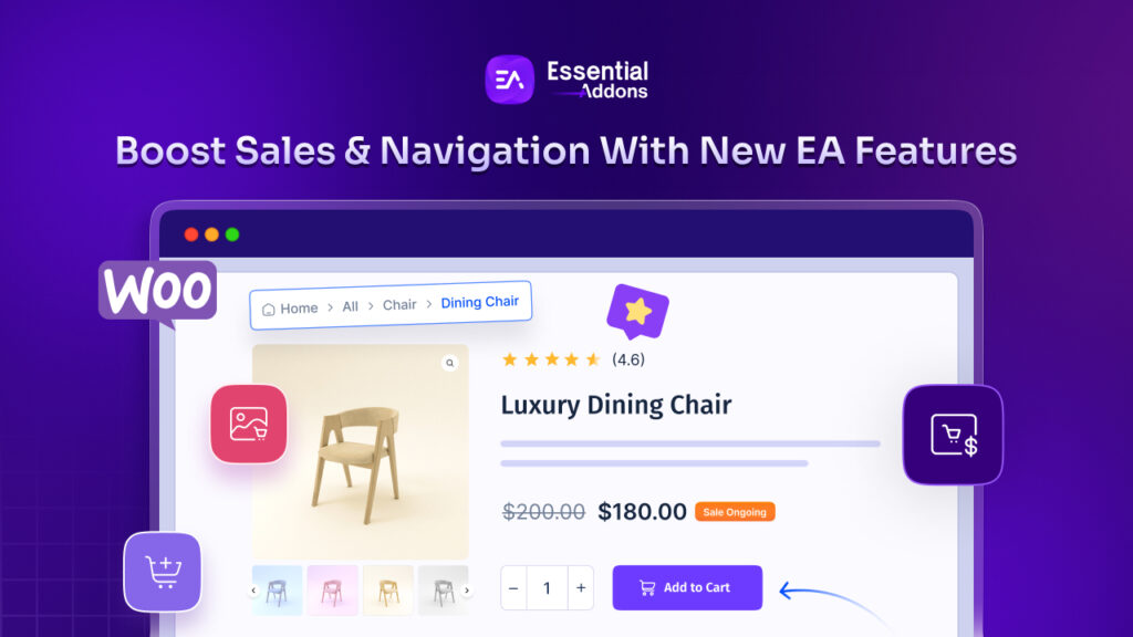 [New] Update V6.1: Enhance Navigation with Breadcrumbs & Boost Sales with Essential Addons Woo Elements! 1