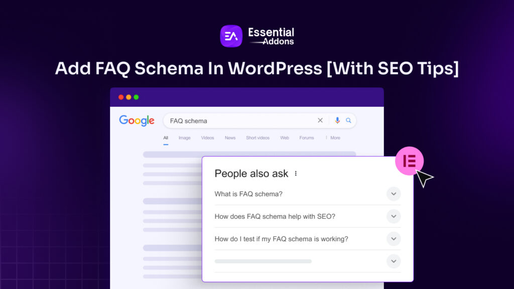 How to Add FAQ Schema in WordPress Using Elementor + SEO Tips