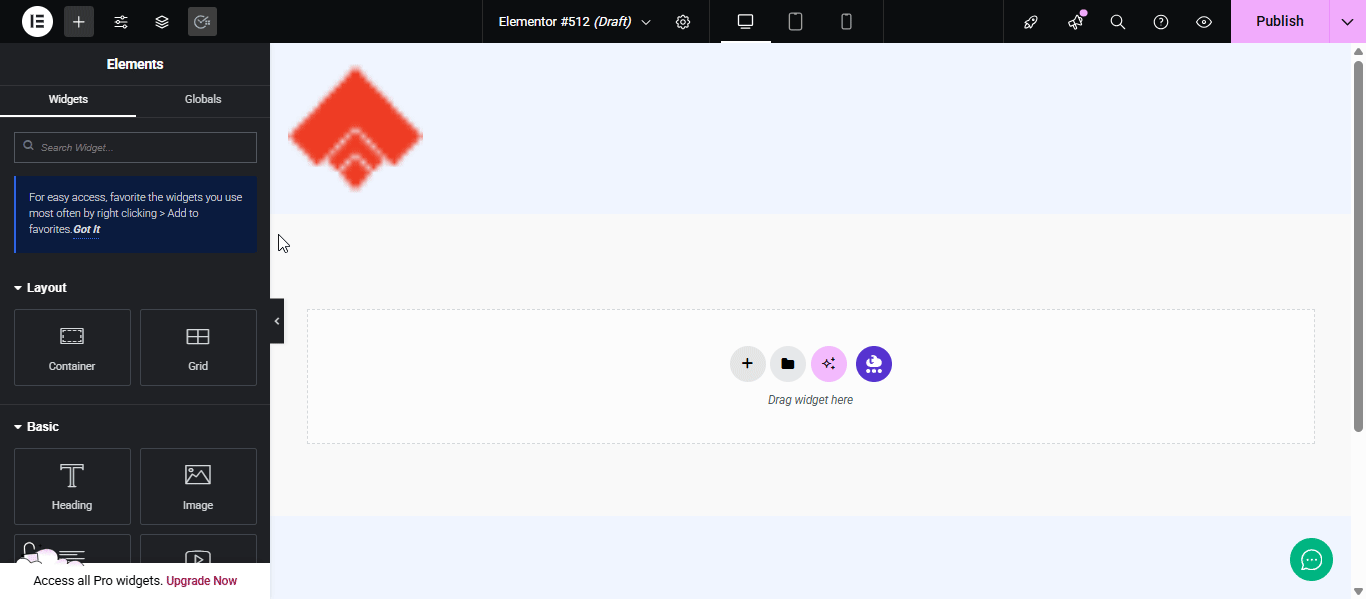 How to Add FAQ Schema in WordPress Using Elementor + SEO Tips 4 Add the FAQ widget in Elementor
