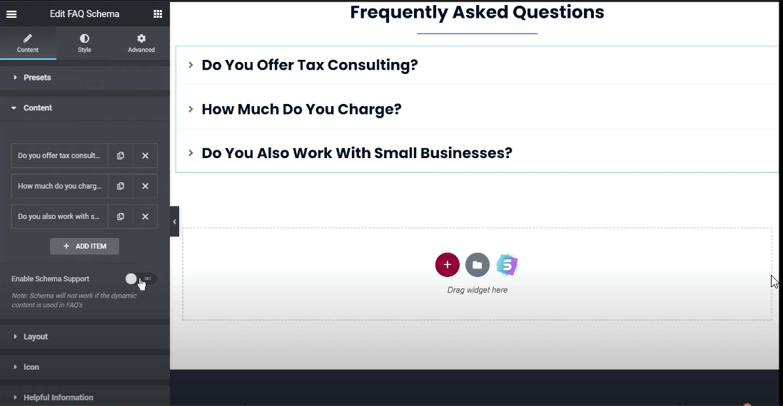 How to Add FAQ Schema in WordPress Using Elementor + SEO Tips 7 Add FAQ schema with code