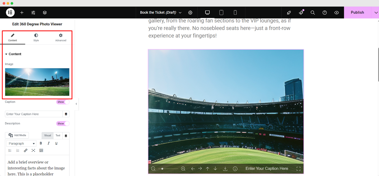How to Add a 360 Photo Viewer for Elementor & Transform Web Visuals 2 360 Photo Viewer for Elementor