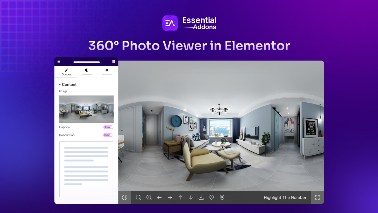360 Photo Viewer for Elementor