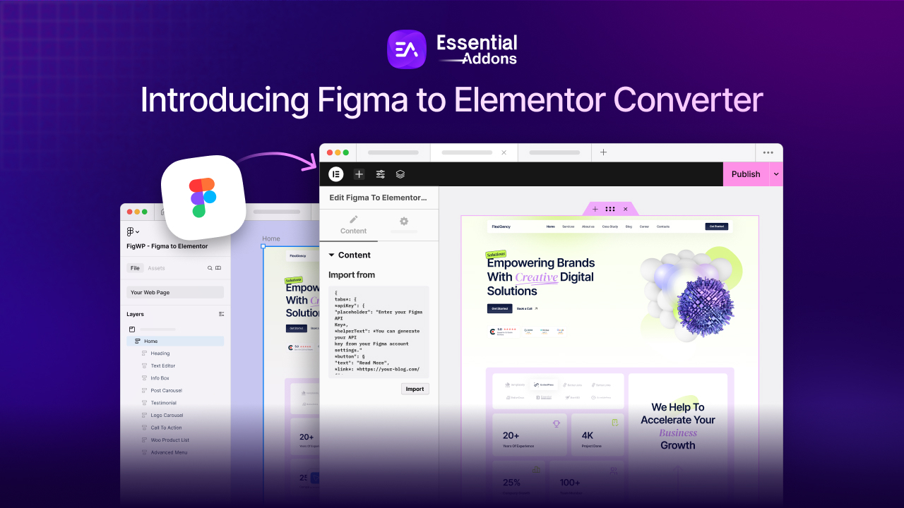 Introducing Figma to Elementor Converter