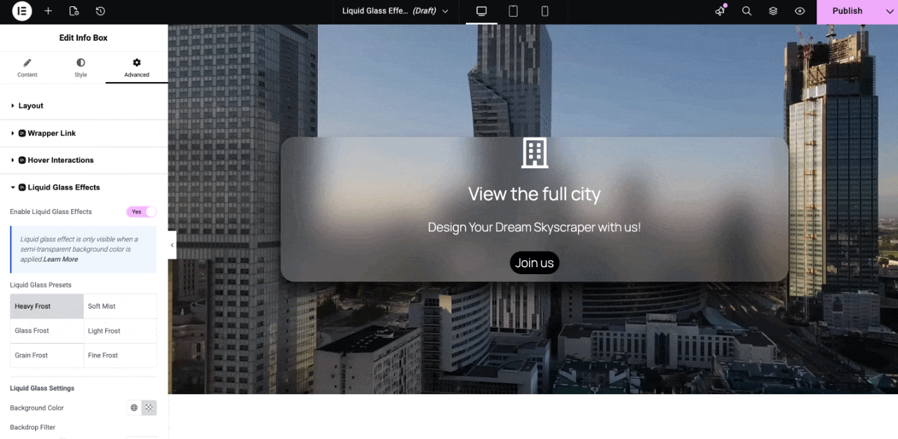 EA Liquid Glass Effects 3 Set Liquid Glass Presets