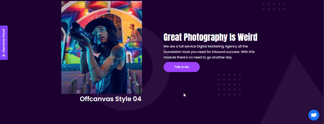 Offcanvas by Essential Addons
