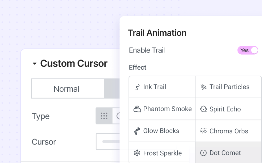 Custom cursor 22