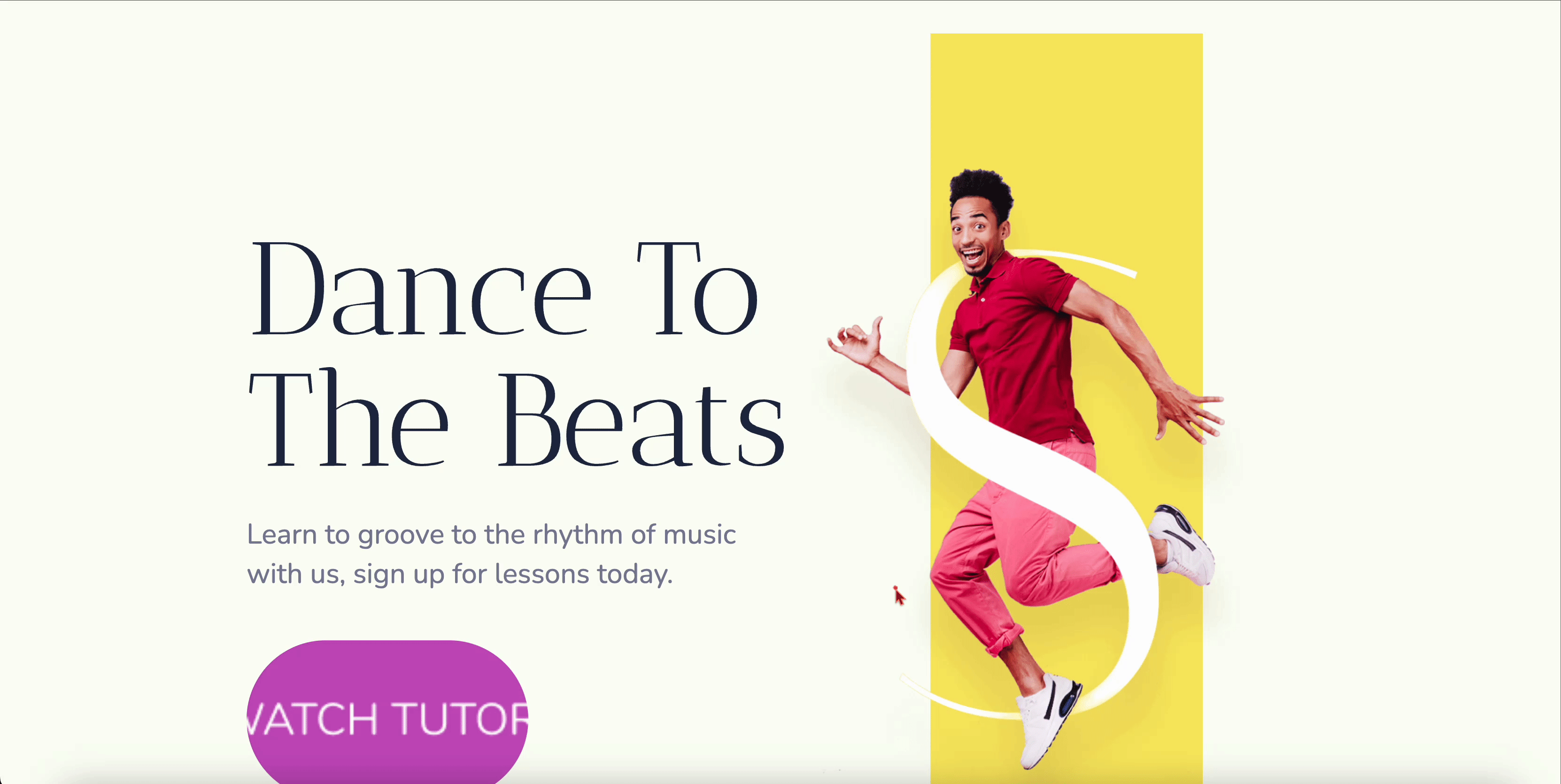 How to Show Creative Cursor Effects on Your Elementor Website? 3 cursor effects on dance website