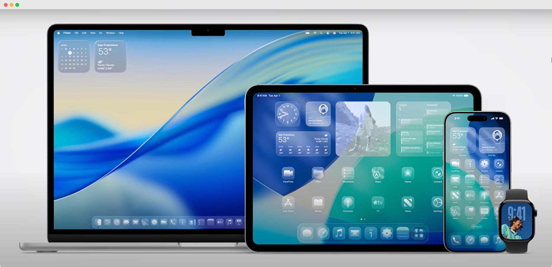 Apple create liquid glass effects