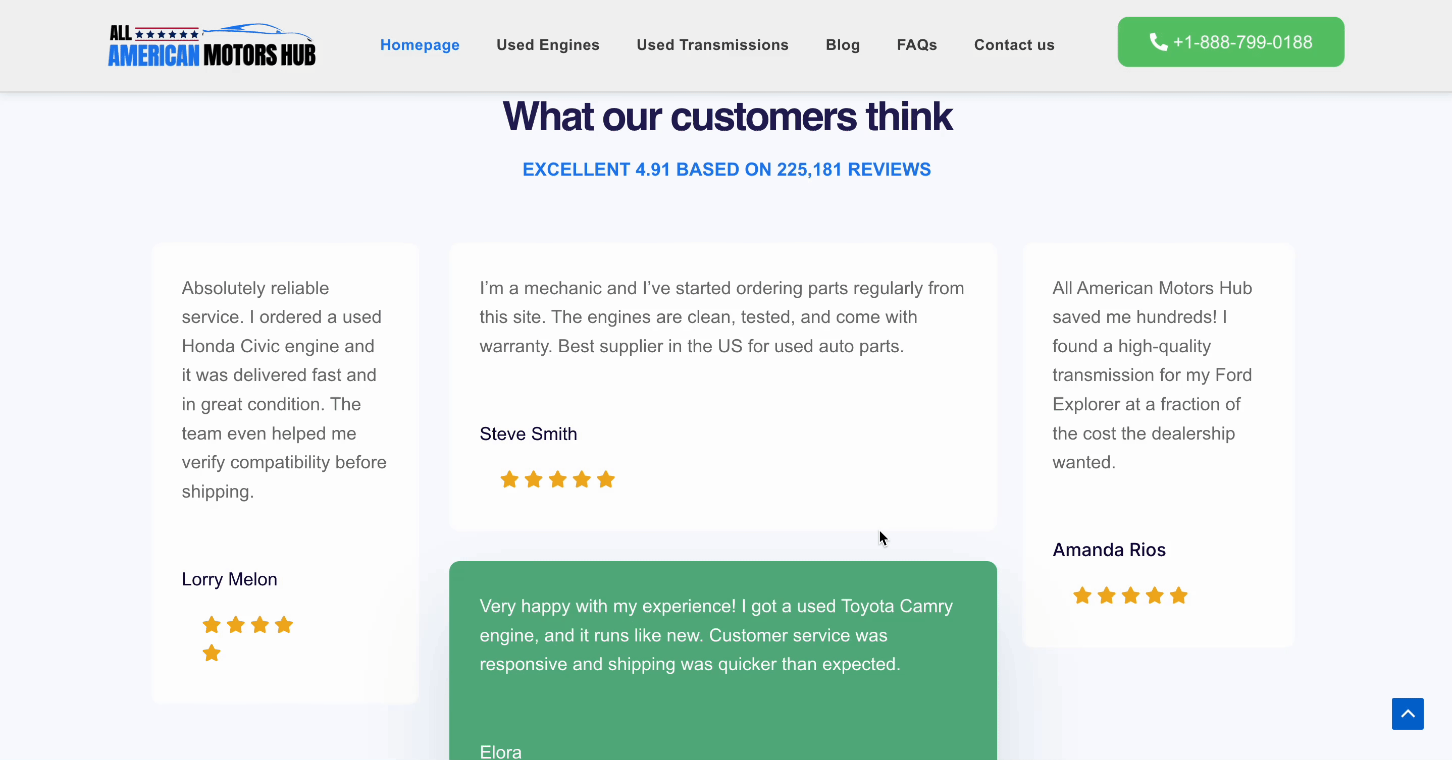 20+ Elementor Website Examples Built with Essential Addons 22 All Americans Motor Hub