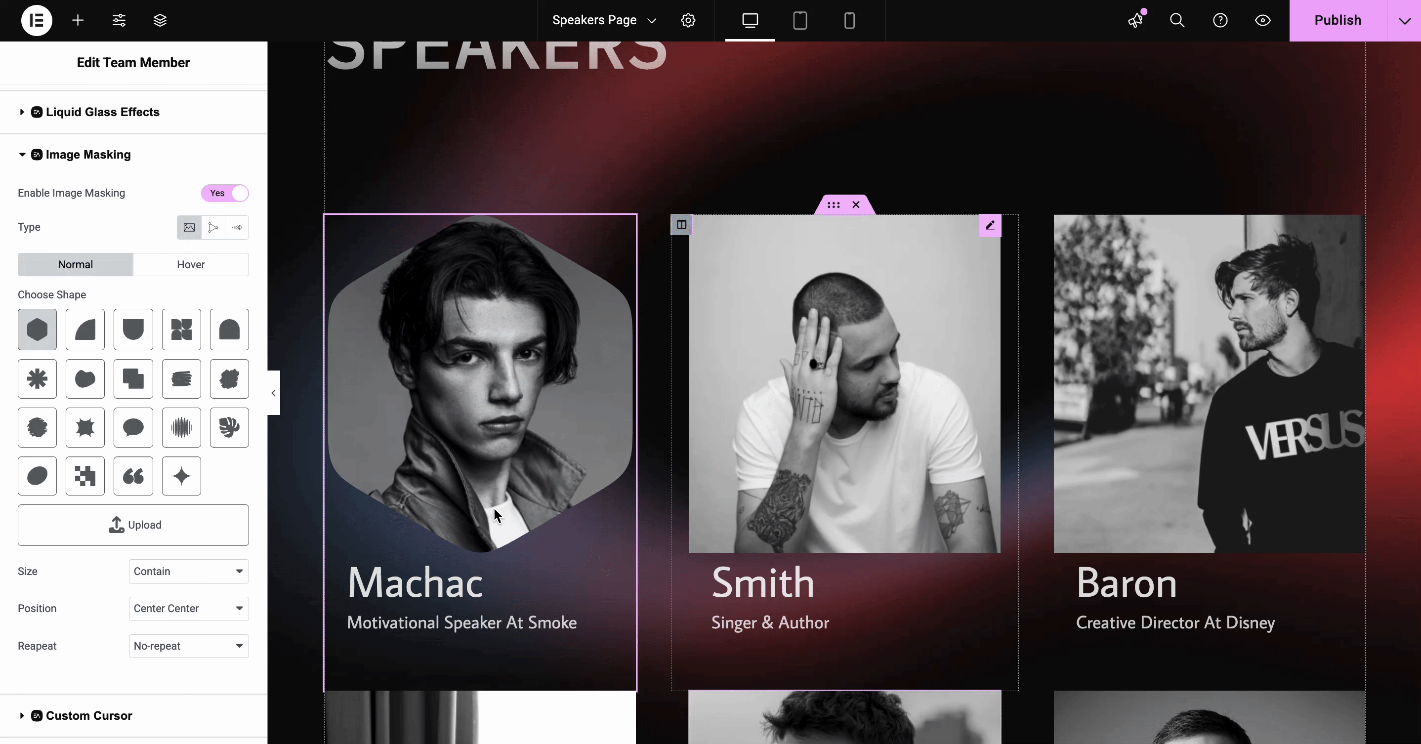 EA Image Masking And Morphing 3 Choose Image/SVG masking