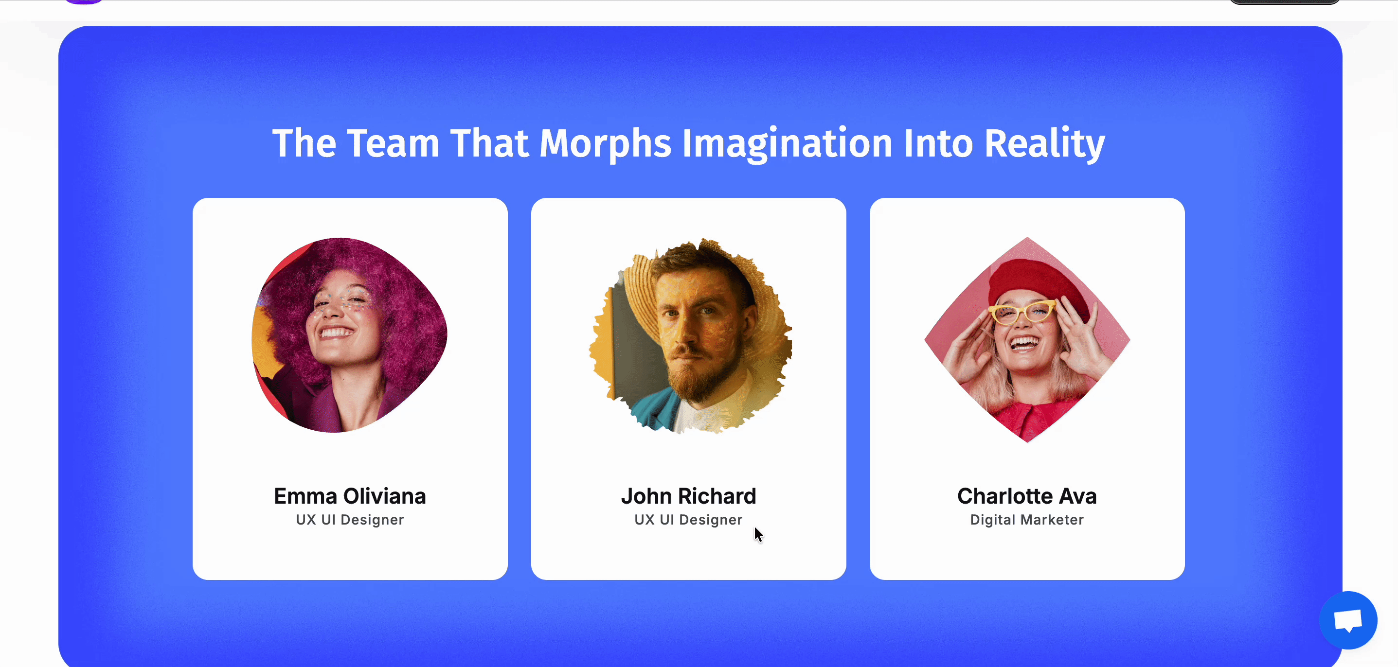 How to Mask And Morph Images in Elementor Website? 2 Morphing effect on image