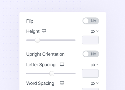 Vertical Text Orientation 18