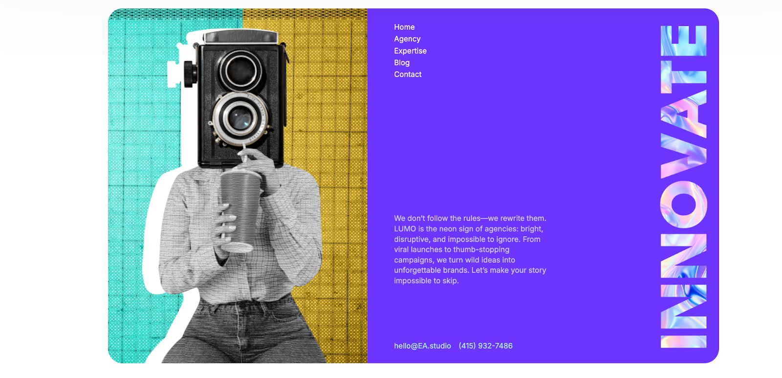 Agencies with Vertical Text Orientation